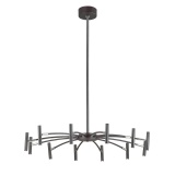 2121-12P Подвесная светодиодная люстра Favourite Cornetta D820*H500/1075 3000K 12*3W