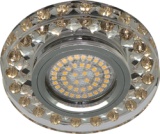 1020MO C, 15*2835 SMD LED, MR16 50W G5.3, прозрачный-желтый, прозрачный