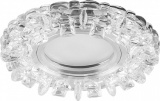 Св-к 927 CD 15LED*2835 SMD 4000K, MR16 50W G5.3, прозрачный, хром, упаковка 2шт