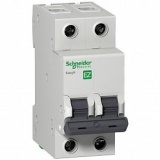 Выключатель автоматический двухполюсный 2п 50А Сity9 4.5кА Schneider Electric
