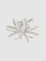 9357 WHITE/БЕЛЫЙ D600/H100/6/LED/2*78W