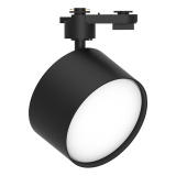 Светильник трековый под лампу GX70, черный, AL166 (1/40)
