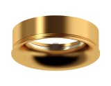 N7014 PYG золото желтое полированное D70*H20mm Out2mm MR16 Насадка передняя для корпуса светильника