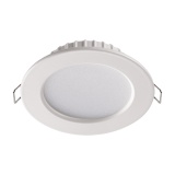 358028 SPOT NT19 234 белый Встраиваемый светильник IP20 LED 4100К 7W 220V LUNA