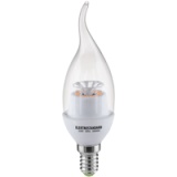 Лампа LED свеча на ветру  Е14 4w 14SMD 4200K прозрачная ES