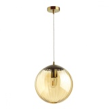 4755/1 PENDANT ODL21 293 янтарный/бронзовый Подвес E27 60W KATA