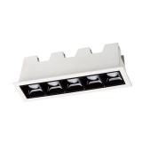 357621 SPOT NT18 221 белый/черный Встраиваемый светильник IP20 LED 3000K 10W 160-265V ANT
