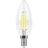 Лампа LB-713 (11W) 230V E14 4000K филамент С35 прозрачная