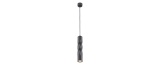 10218 BLACK/ЧЕРНЫЙ D55/H300/1/GU10/50W Scroll без лампы