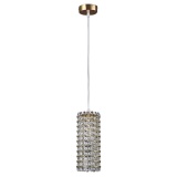 795322 Подвес Cristallo 1*40w G9 золото