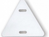 Бирка кабельная У-136 (треугольник 62х62х62 мм) (100 шт) TDM