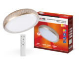 Св-к COMFORT HONEY 60Вт 230В 3000-6500K 4800Лм 500x110мм с пультом ДУ IN HOME  (арт. 1153)