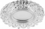 Св-к 926 CD 15LED*2835 SMD 4000K, MR16 50W G5.3, прозрачный, хром, упаковка 2шт