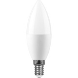 Лампа LB-970 (13W) 230V E14 свеча 6400K C37 (1/10/100)
