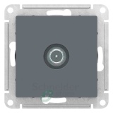 Розетка TV оконечная механизм грифель ATLASDESIGN