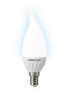 Лампа LED Ceramic Candle Tailed Е-14 3w 4100K свеча на ветру Gauss (1/10/100)