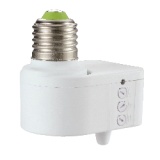 SEN41 микроволновый датчик движения (с патроном E27) 5.8GHz 230V 60W 5m 360°  белый