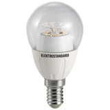 Лампа LED шар Е14 5w 14SMD 4200K прозрачная ES