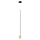 3884/1GB HIGHTECH ODL20 069 черно-золотистый/металл Подвесной светильник LED GU10 7W 220V PIPA