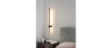 35839 BLACK/ЧЕРНЫЙ D800/H140/1/LED/8W 4000K Minimal Line