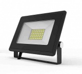 Прожектор PRE  30W LED FL2  BLACK (1/40) IP65 холодный белый