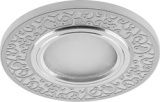 Св-к 951 CD 15LED*2835 SMD 4000K, MR16 50W G5.3, БЕЛЫЙ МАТОВЫЙ, хром