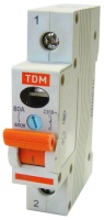 Выключатель нагрузки (мини-рубильник) ВН-32 1Р 50А TDM