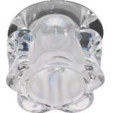 111 JD JCD9 35W G.9, прозрачный-матовый,хром