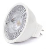 Лампа LED GU5.3 MR16 220В 7,0Вт 6500К D50х51мм ЛИНЗА колба 180º 600Лм REDIGLE