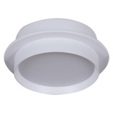 Светильник DL507 потолочный встраиваемый, 15W 230V GX53, белый, круг, без лампы, DL507