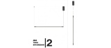 7534 BLACK/ЧЕРНЫЙ D1150/H1800/1/LED/11W 4000K Minimal Line