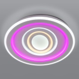 90214/1 Потолочный светодиодный светильник с цветной подсветкой