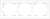 WL01-Frame-03 / Рамка на 3 поста (белый матовый)