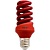 Л/э ELSM51B-Color спираль T3 20W E27 красная Feron