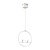 3717/18L LN19 017 белый Подвес LED 18W 220V JASPER LUMION