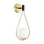4810/1W PENDANT ODL21 447 золтой/черный/белый Бра с выкл. E14 1*40W FLARI