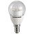 Лампа LED шар Е14 5w 14SMD 6500K прозрачная ES