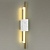 4359/10WL MIDCENT ODL23 175 белый мрамор/золотистый металл Настенный светильник IP20 LED 10W 655Лм 3000K MARMI