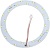 LB-1200,светод. чипы на алюм.основании, 12W 5630smd 36-41V 24Leds 90Lm/W D160*18m  4000K