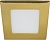 AL502 6W 4000K SMD2835 480LM 120*120*13mm, золото