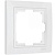 Белый снаб - Рамка на 1 пост (белый, basic) / WL03-Frame-01	