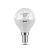 Лампа Gauss LED Globe Crystal Clear E14 4W 2700K 1/10/50