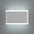Св-к 1505 TECHNO LED Cover белый уличный настенный светодиодный светильник 