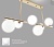Св-к FILICIA 6*G9 R-700*280*470-BRONZE/WHITE