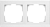 Белый снаб - Рамка на 2 поста (белый, basic) / WL03-Frame-02