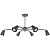 Св-к NLF-C-051 черное золото 6*Е27