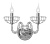 SL165.101.02 Бра ST Luce Manic Е14 2*40 W