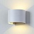 Св-к 1518 TECHNO LED / садово-парковый со светодиодами BLADE белый