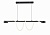 2310-DW-150 SANDY BLACK 20W 4000K (1) Люстра (NW)